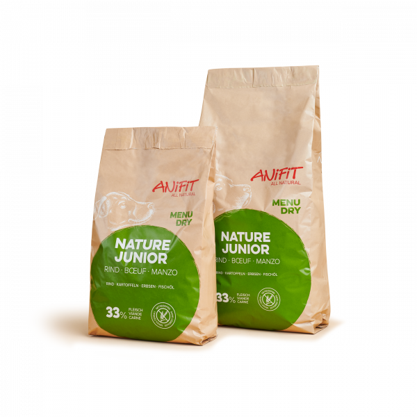 Trockenfutter für junge Hunde